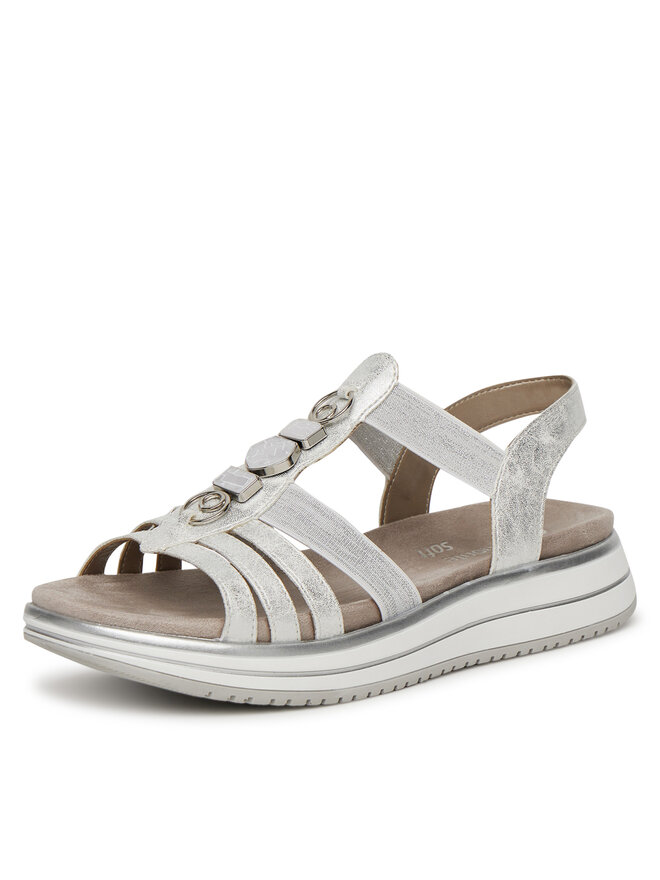 Remonte Sandalen Remonte D1J60-90 Silberfarben