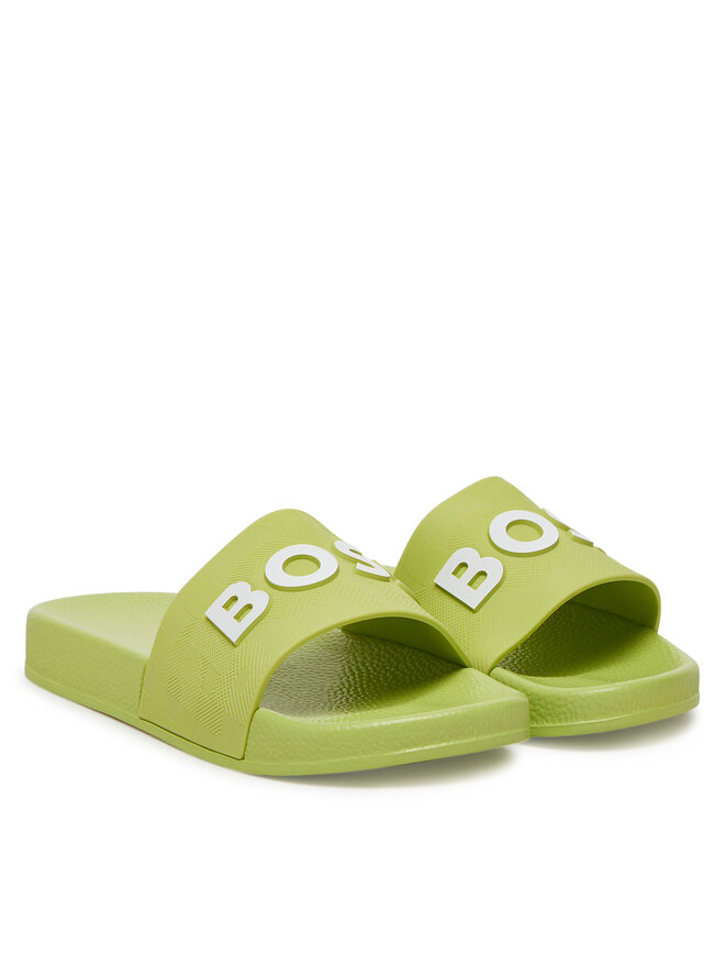 BOSS Papucs BOSS J51643 S Zöld