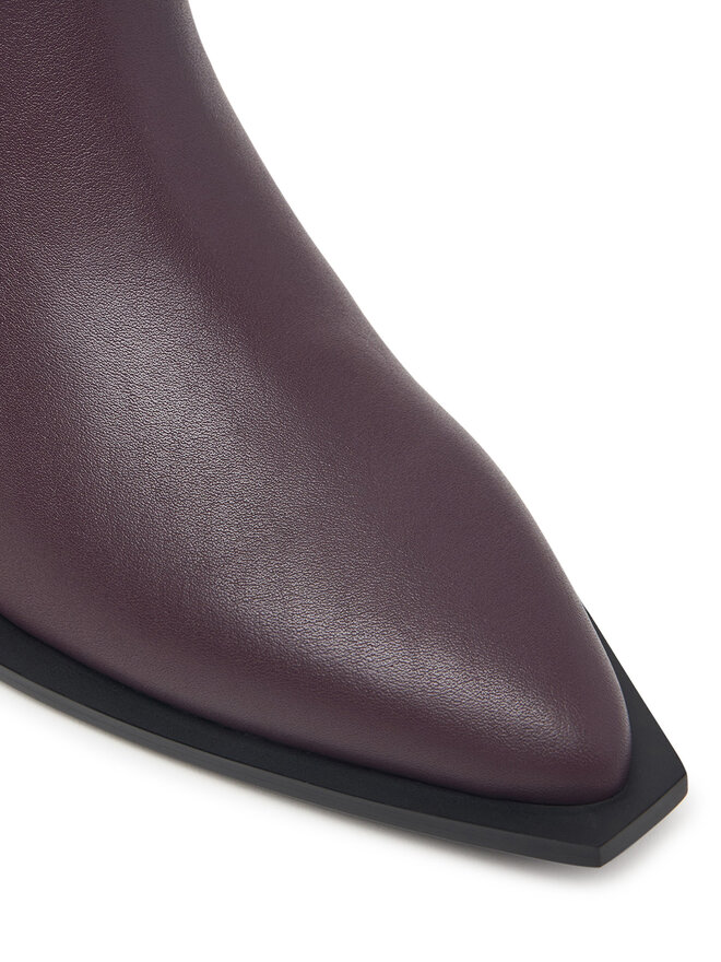 United Nude Stiefeletten United Nude Ricky Yoyo Mid 110413416 Dunkelrot
