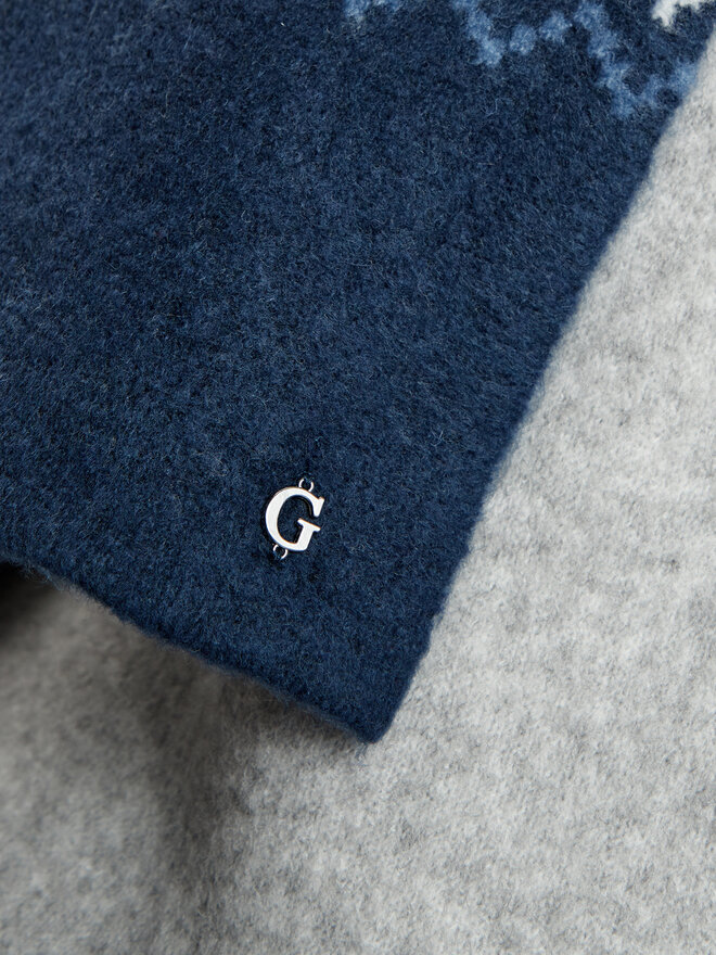 Guess Set: gorro y bufanda de tubo Guess W5PZ18 Z3LQ0 Azul marino