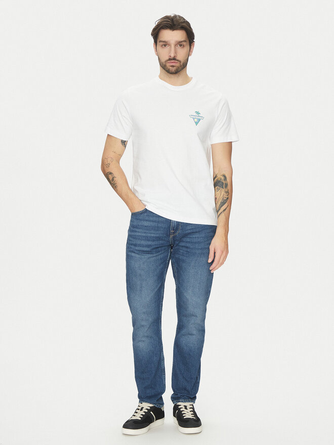 Guess Jeans Guess Jeans Camiseta M5GI55 K8FQ4 Blanco Regular Fit