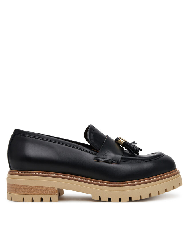 Pollini Loafersy Pollini SA10144G1MTC0000 Czarny