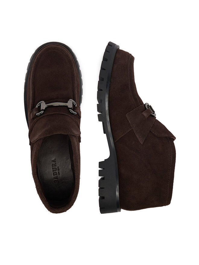 Badura Halbschuhe Badura EO-ASPEN-LT221-451-3 Dunkelbraun