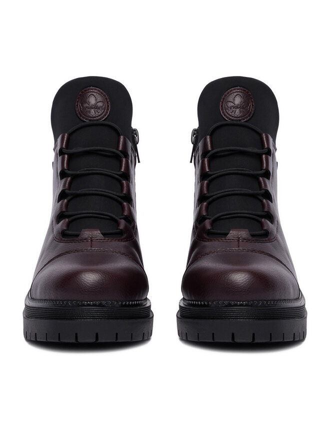 Rieker Schnürschuhe Rieker CEO-Y3163 Dunkelrot