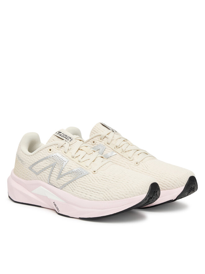 New Balance Маратонки за бягане New Balance FuelCell Propel v5 WFCPRCS5 Екрю