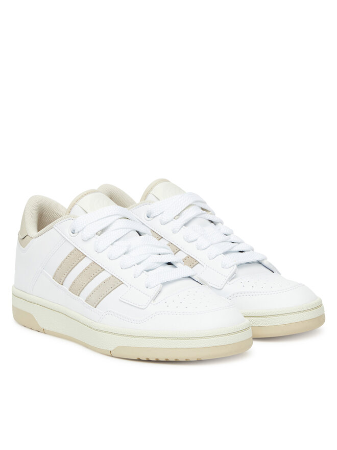 adidas Încălțăminte pentru baschet adidas Rapid Court Low JR3162 Alb