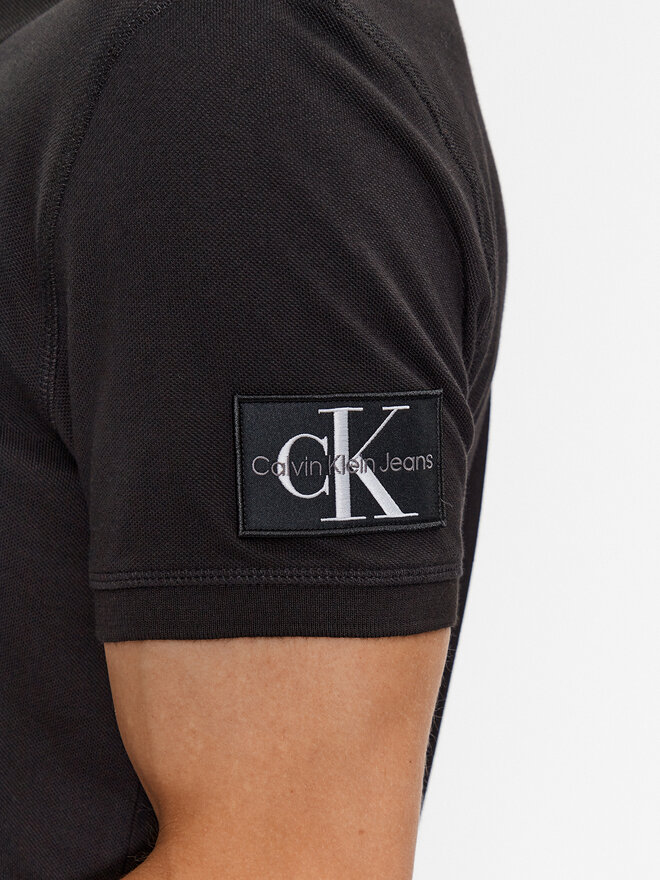 Calvin Klein Jeans Calvin Klein Jeans Polo J30J323394 Μαύρο Regular Fit
