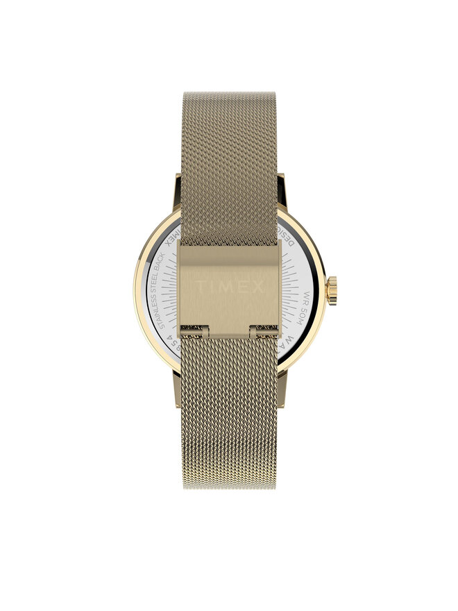 Timex Zegarek Timex Midtown TW2V37200 Złoty