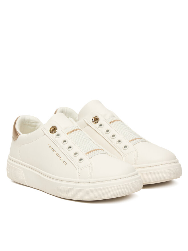 Tommy Hilfiger Zapatillas Tommy Hilfiger Low Cut Sneaker T3A9-33983-1355 D Blanco