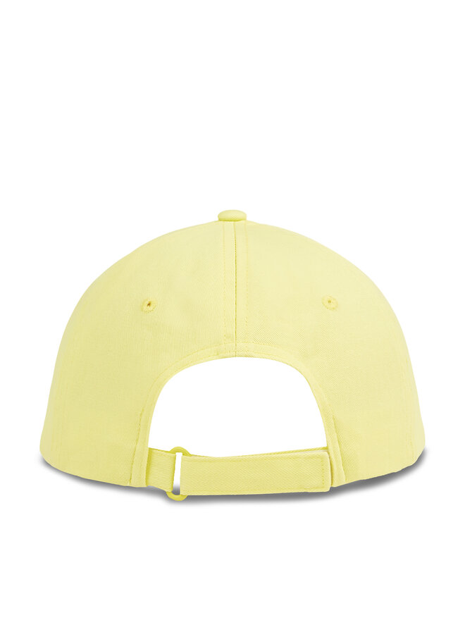 Tommy Hilfiger Czapka z daszkiem Tommy Hilfiger Beach Summer Soft Cap AW0AW16170 Żółty