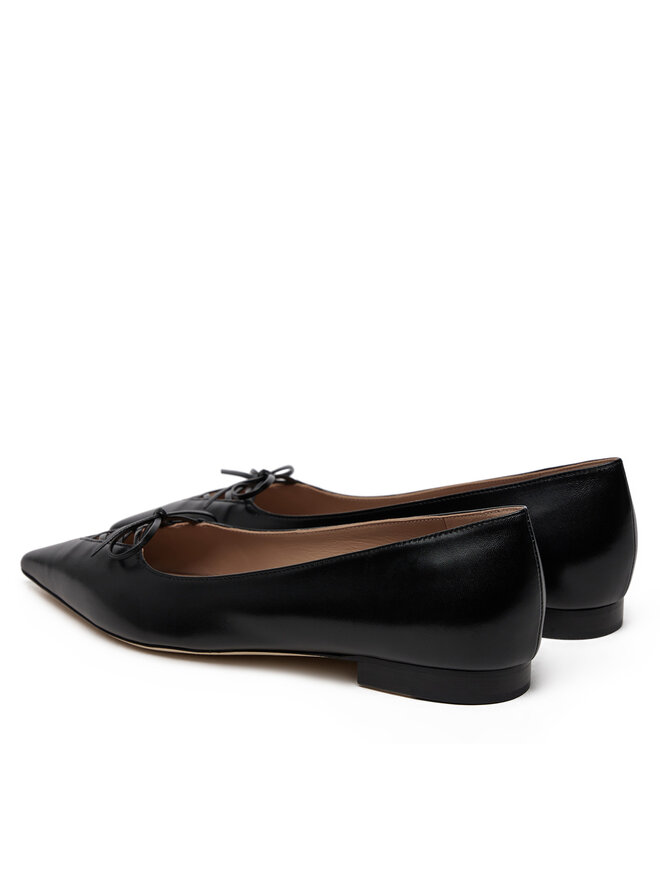 MALONE SOULIERS Balerina MALONE SOULIERS Hedy Flat 10-4 Fekete