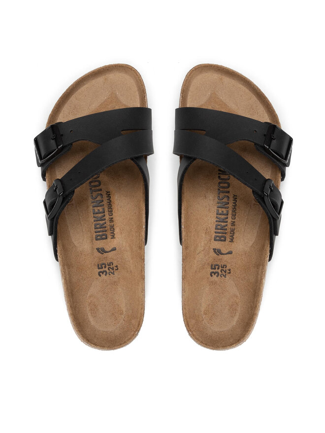 Pantoletten Birkenstock Yao Balance 1016687 Schwarz eschuhe