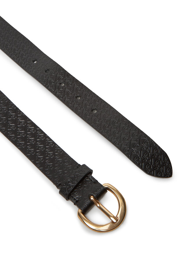 Calvin Klein Ζώνη Γυναικεία Calvin Klein Classic Buckle Aop 30Mm LV04K7019G Μαύρο