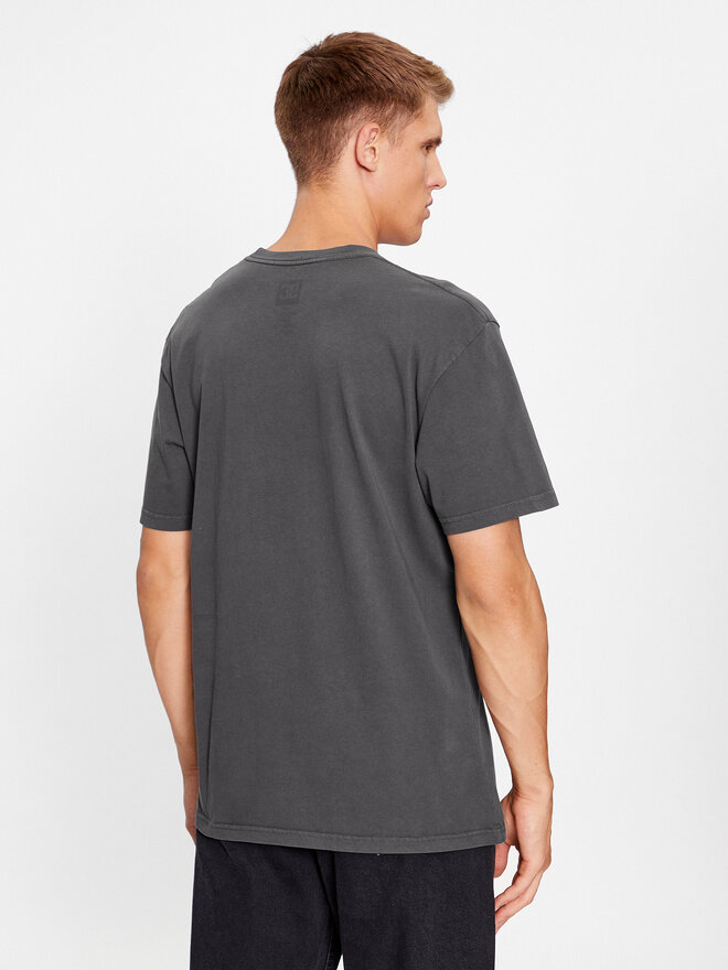 DC DC Marškinėliai Tuition Tees ADYZT05273 Juoda Regular Fit