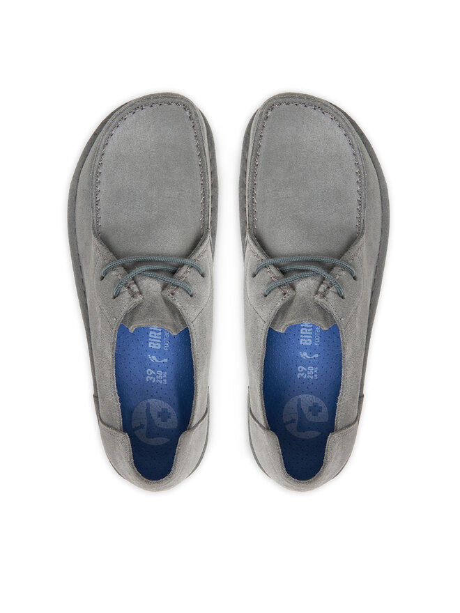 Birkenstock Туфлі Birkenstock Utti Lace 1030132 Сірий