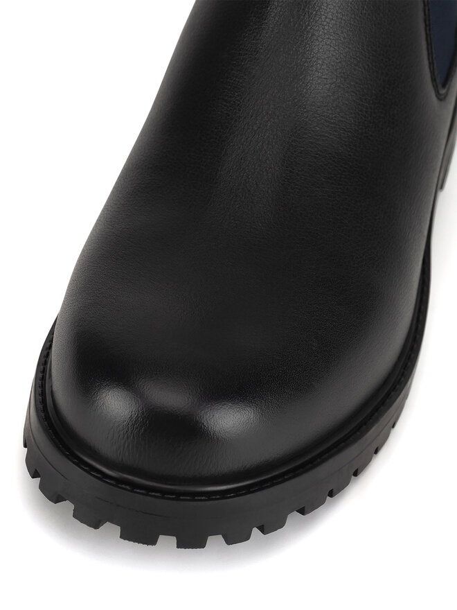 U.S. Polo Assn. Kotníková obuv s elastickým prvkem U.S. Polo Assn. YUMI001M/DLE1 Černá