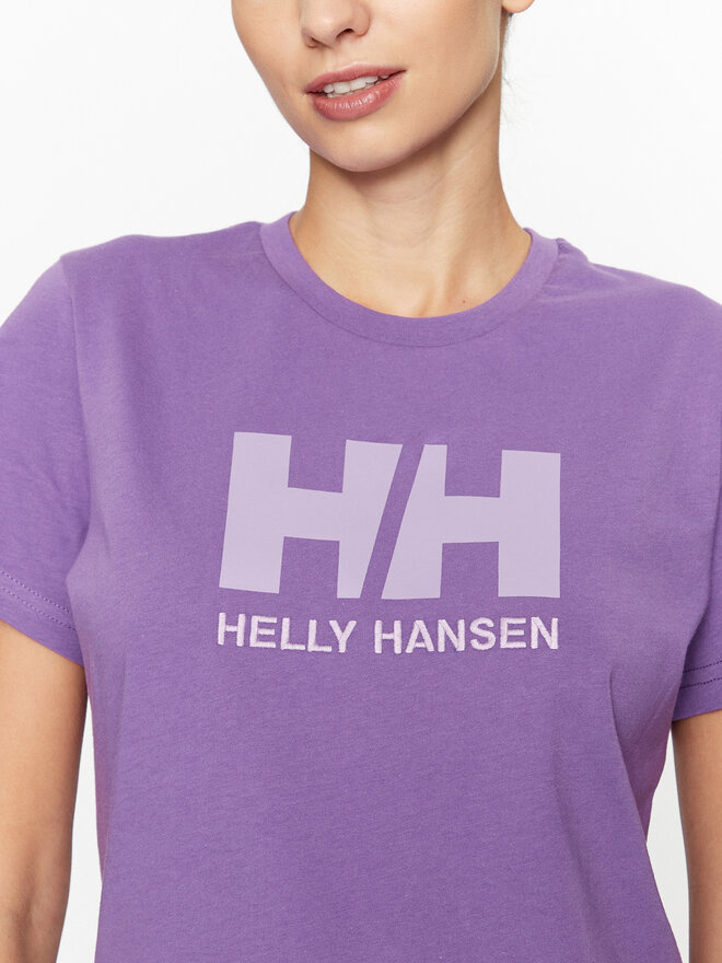 Helly Hansen Helly Hansen Camiseta Logo 34112 Violeta Regular Fit