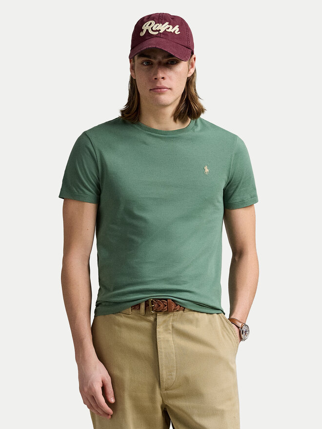 Polo Ralph Lauren Polo Ralph Lauren Camiseta 710671438432 Verde Custom Slim Fit