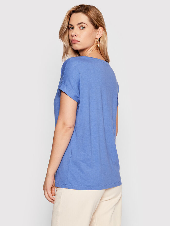 ONLY ONLY Marškinėliai Moster 15106662 Mėlyna Loose Fit