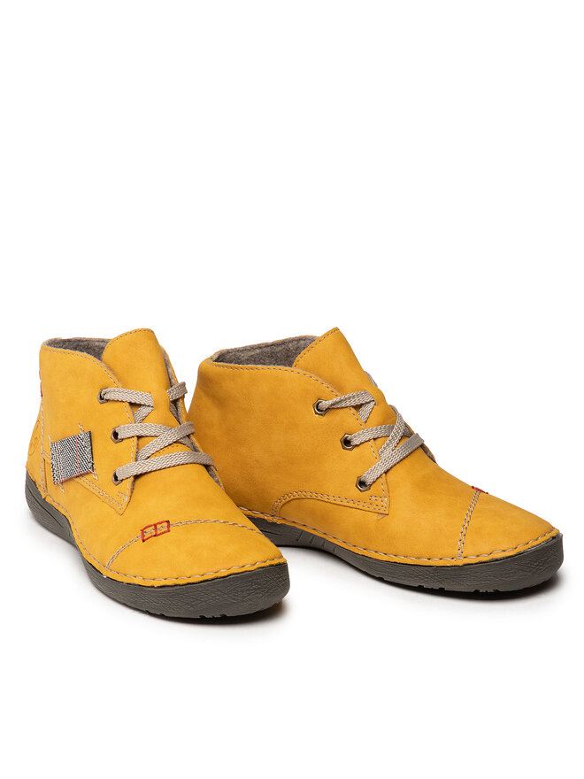 Rieker Čizme Rieker 52543-69 Žuta