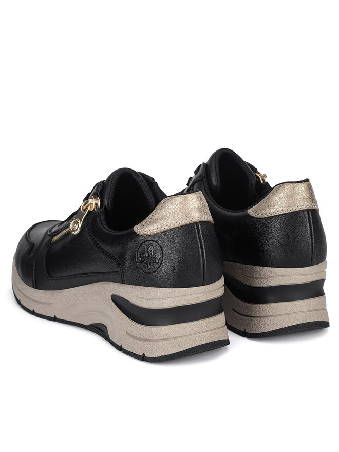 Rieker Halbschuhe Rieker N9301-00 Schwarz