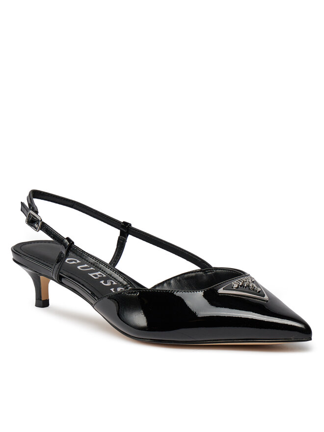 Guess Sandały Guess Jesson FLPJES PAT05 Czarny