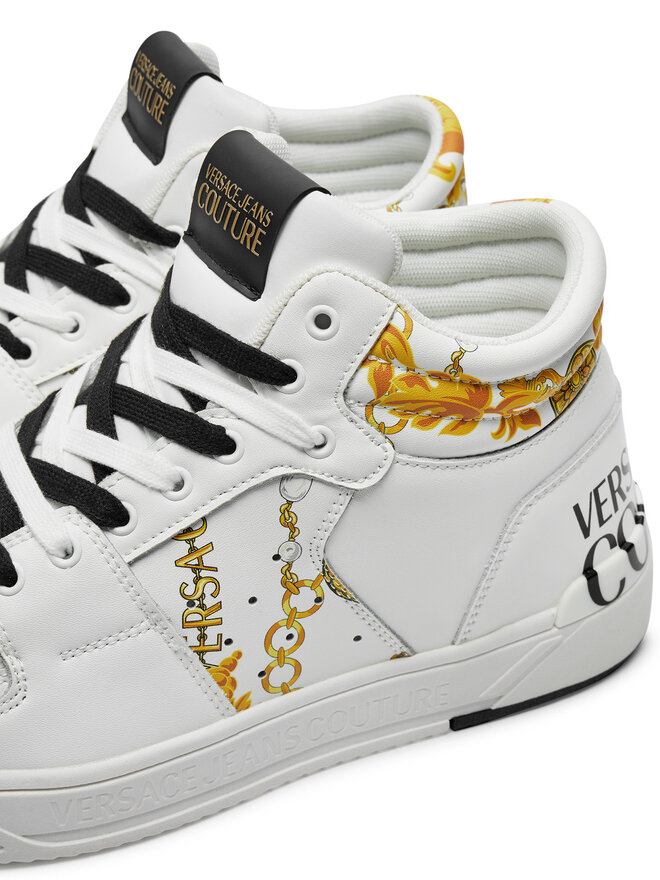 Versace Jeans Couture Sneakersy Versace Jeans Couture 77YA3SJ7 Biały