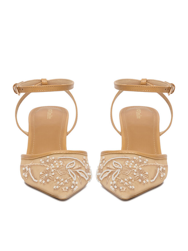 DeeZee Pumps DeeZee CEO-CD25-09-3 Beige