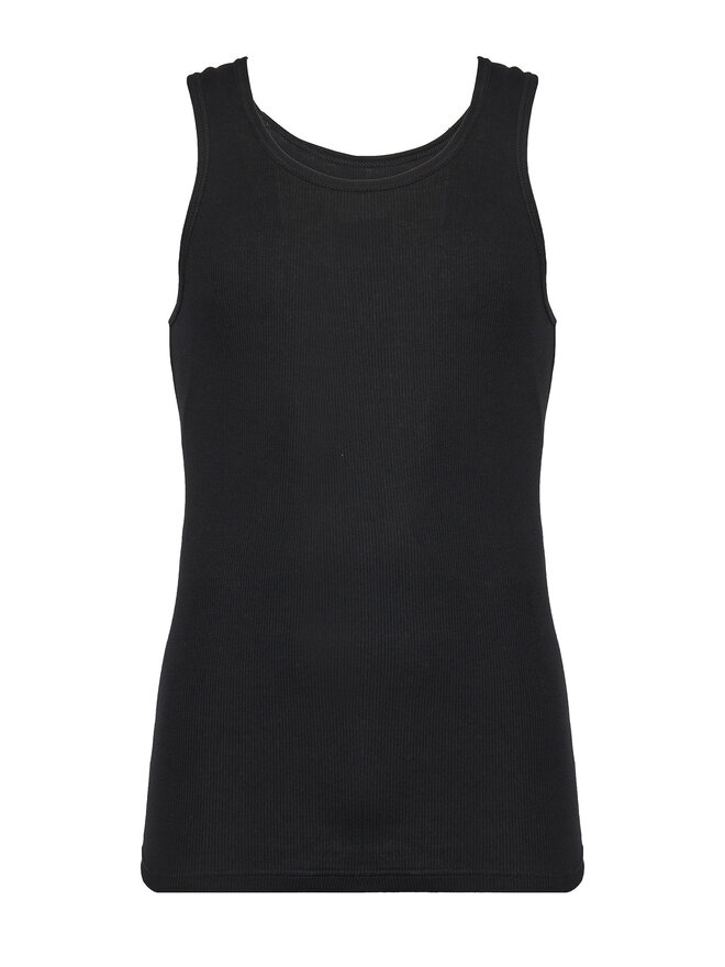 Resteröds Resteröds 2er-Set Tank-Tops 7027 1 Schwarz Slim Fit