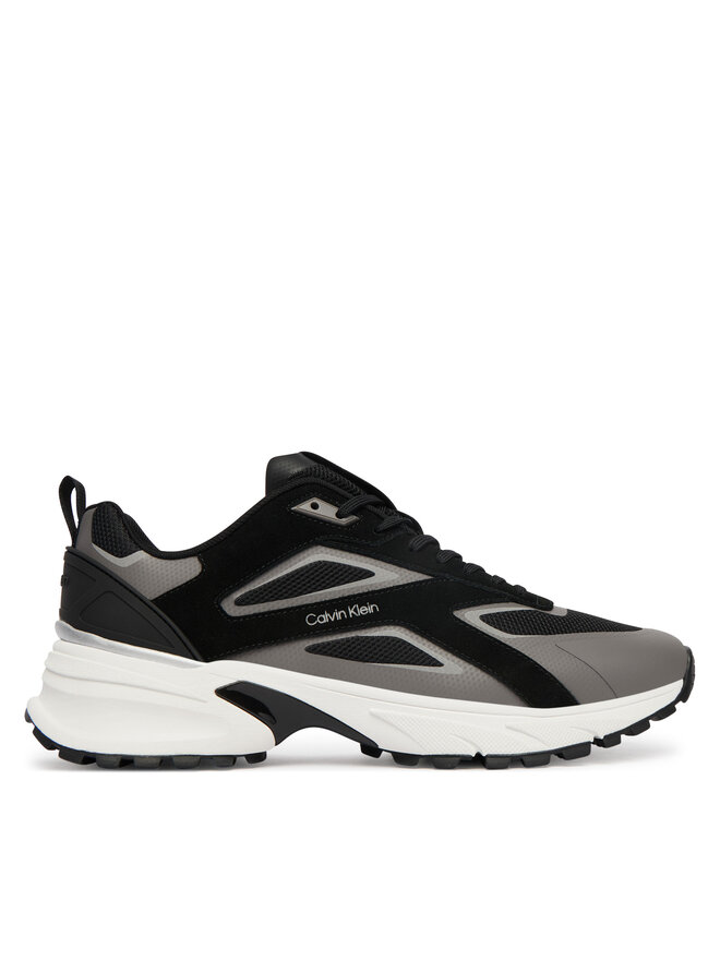 Calvin Klein Sneakers Calvin Klein Hike Runner Ck Stripe Mix Ny-Su HM0HM02220 Schwarz