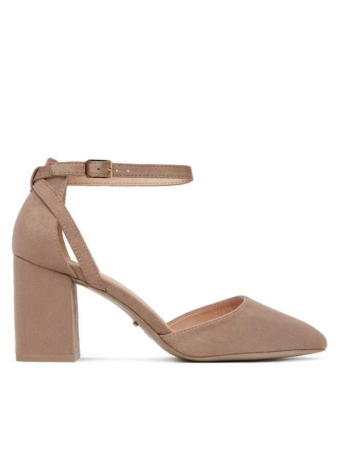 DeeZee Pumps DeeZee DZ1019 Beige