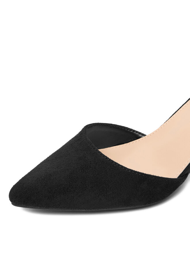 DeeZee Czółenka DeeZee CEO-WSS20968-02 Czarny