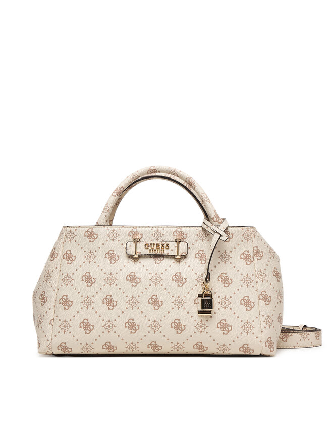 Guess Handtasche Guess Carrie Logo HWGP98 98060 Écru