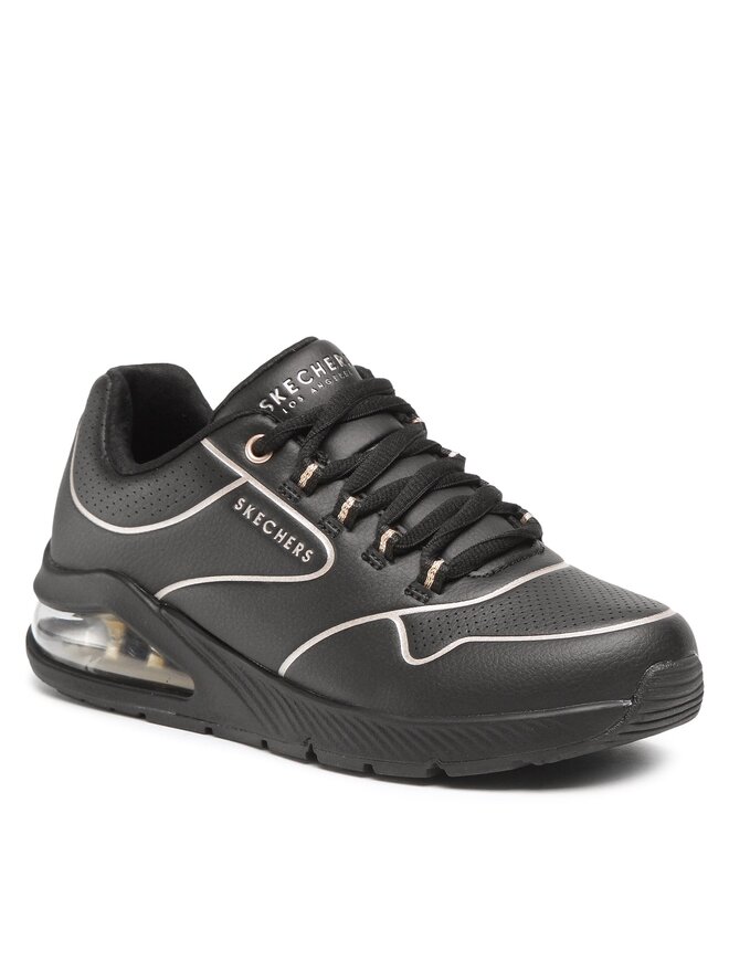 Skechers Sneakers Skechers Uno 2 Golden Trim 155637/BKGD Nero