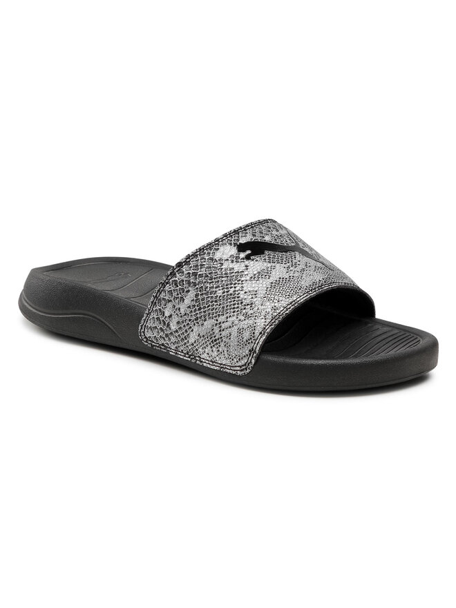 Puma Pantoletten Puma Popcat 20 Wns Untamed 375108 01 Schwarz