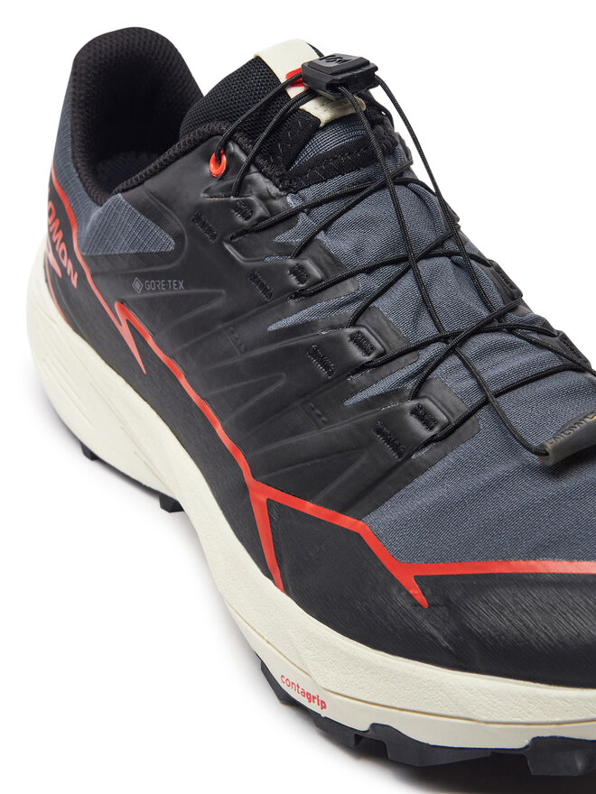 Salomon Buty do biegania Salomon Thundercross Gore-Tex L47684500 Szary