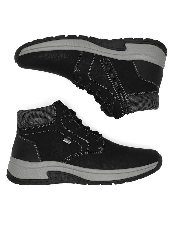 Rieker Schnürschuhe Rieker 11030-00 Schwarz