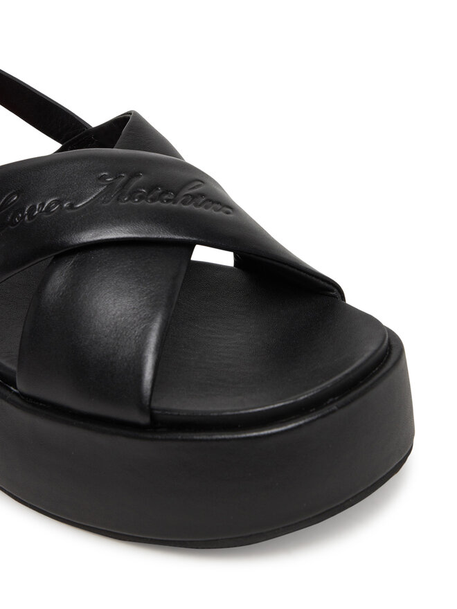 LOVE MOSCHINO Sandalen LOVE MOSCHINO JA16187I0MIA0000 Schwarz