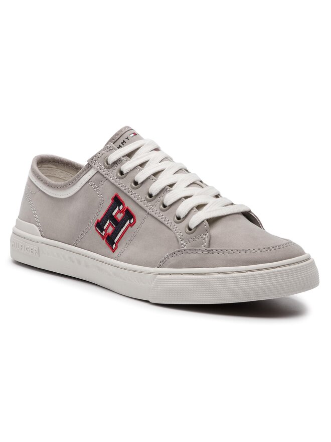 Tommy Hilfiger Tenisice Tommy Hilfiger Core Corporate Seasonal Sneaker FM0FM02168 Bež