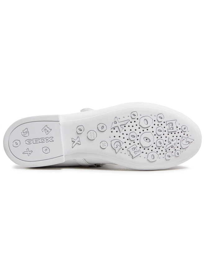 Geox Κλειστά παπούτσια Geox J Plie' B J0255B 00044 C1000 D Λευκό
