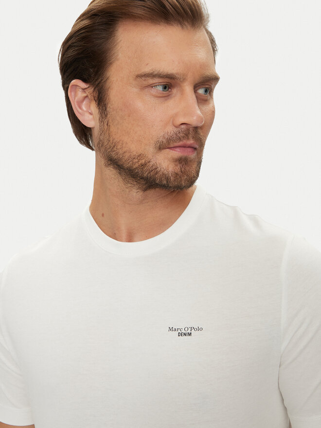 Marc O'Polo Denim Marc O'Polo Denim Camiseta B61 2021 51060 Écru