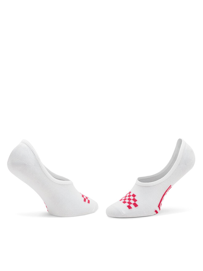 Vans Set de 3 perechi de șosete scurte de damă Vans Wm Classic Canoodle 6.5-10 3Pk VN0A48HDJU41 Alb