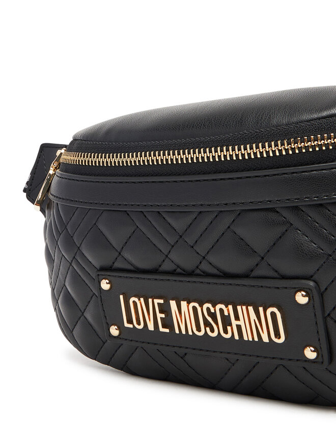 LOVE MOSCHINO torba za okoli pasu LOVE MOSCHINO JC4003PP1NLA0000 Črna