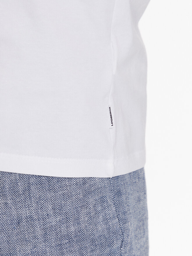 Lindbergh Lindbergh Poloshirt 30-404036 Weiß Slim Fit