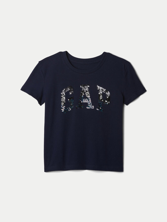 Gap Gap Marškinėliai 628663 Tamsiai mėlyna Regular Fit