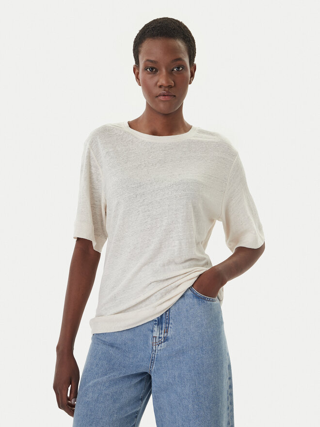 BOSS BOSS T-Shirt C_Emma 50556387 Beige Regular Fit