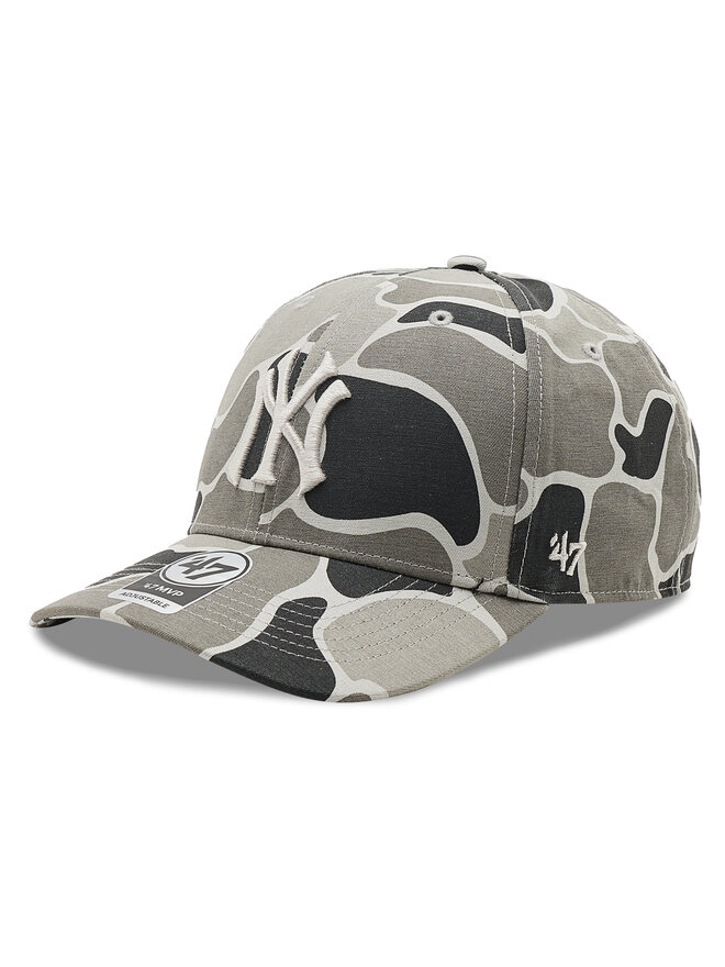 47 Brand Șapcă 47 Brand Yankees Duck B-DCKSM17GWP-UZ Gri