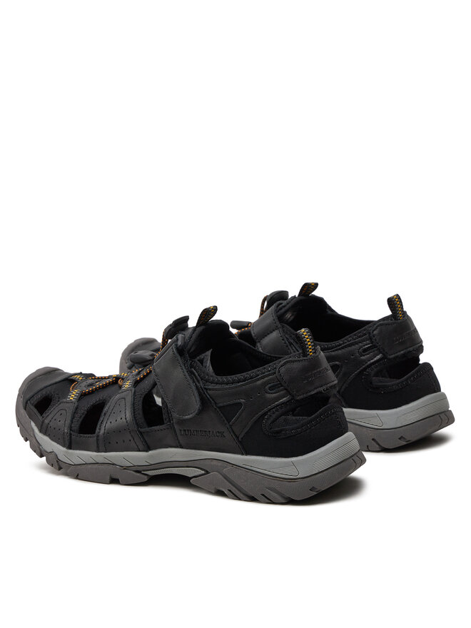 Lumberjack Sandale Lumberjack Hoover SMI5206-001-Q15 Crna