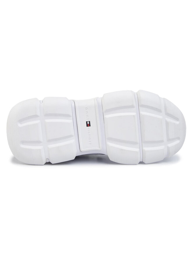 Tommy Hilfiger Sneakersy Tommy Hilfiger City Voyager Chunky Sneaker FW0FW04610 Biały