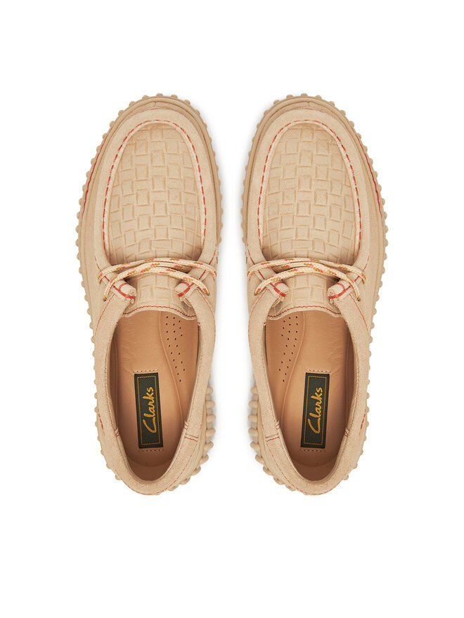 Clarks Halbschuhe Clarks Torhill Bee 26181191 Écru